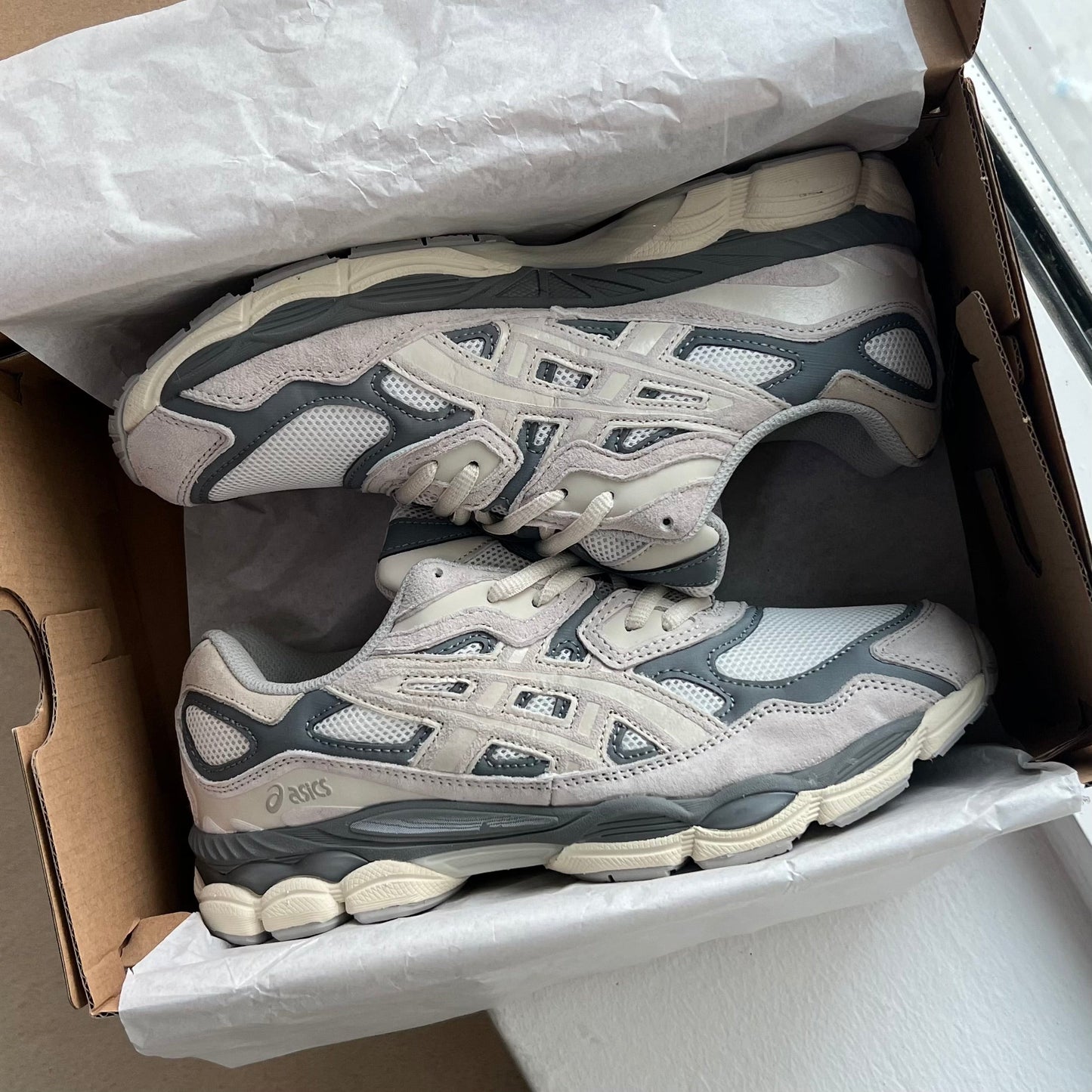 ASICS Gel-NYC “Oyster Grey” (Master Quality)