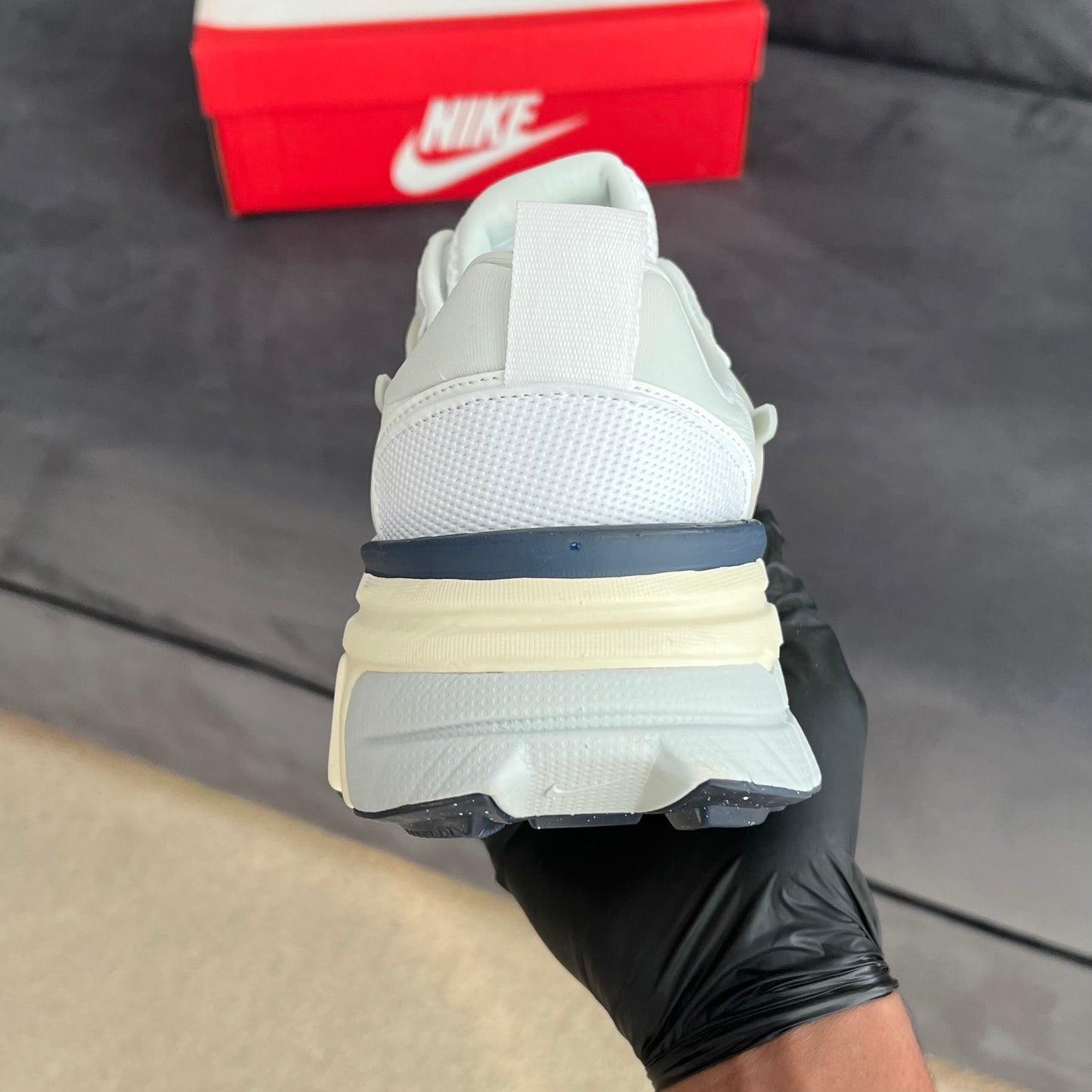 Nike V2K Run “White Blue”