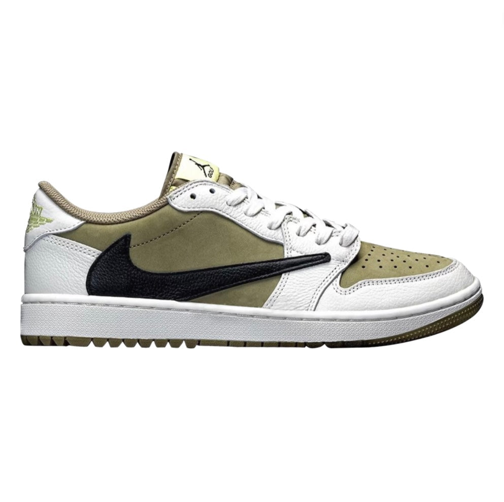 Travis Scott x Jordan 1 Low Golf “Neutral Olive” (Master Quality)