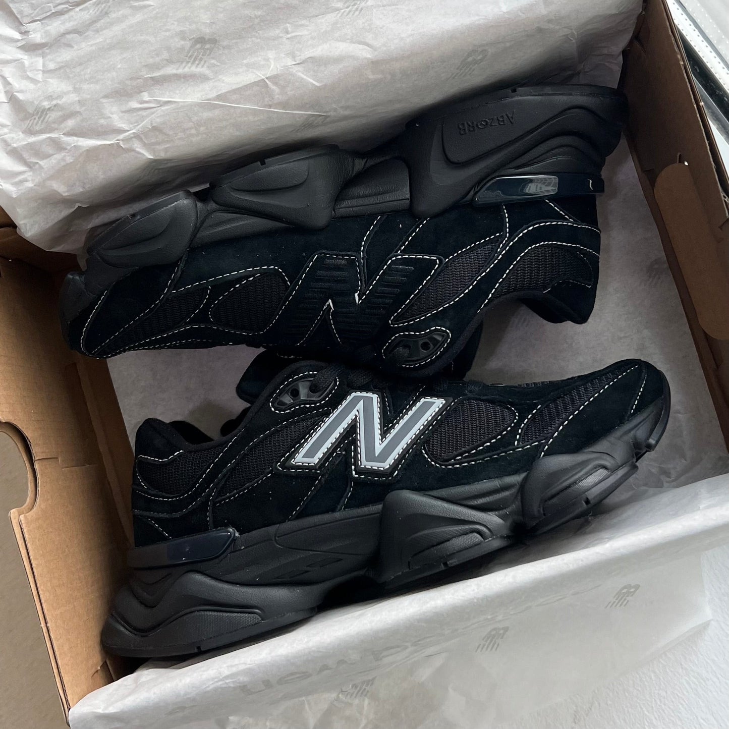New Balance 9060 “Triple Black” (Master Quality)