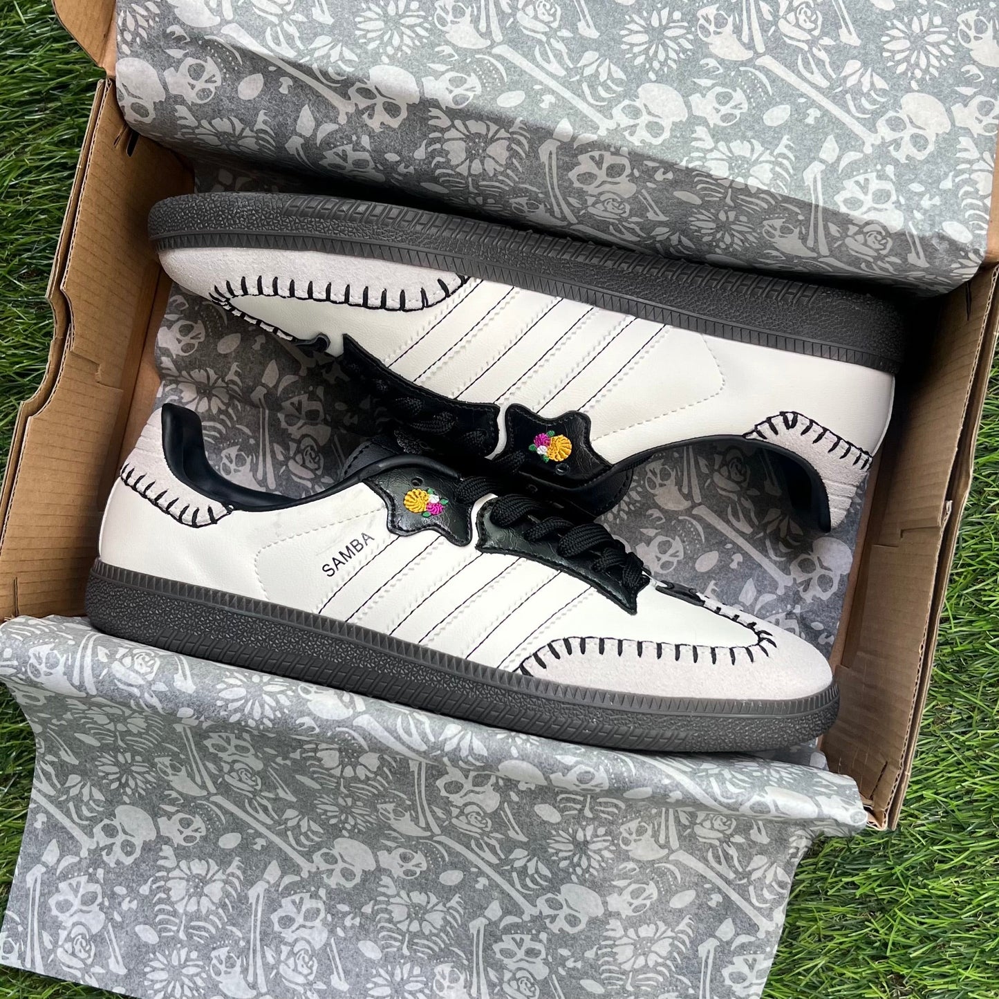 Adidas Samba OG "Día De Los Muertos - White" (Master Quality)