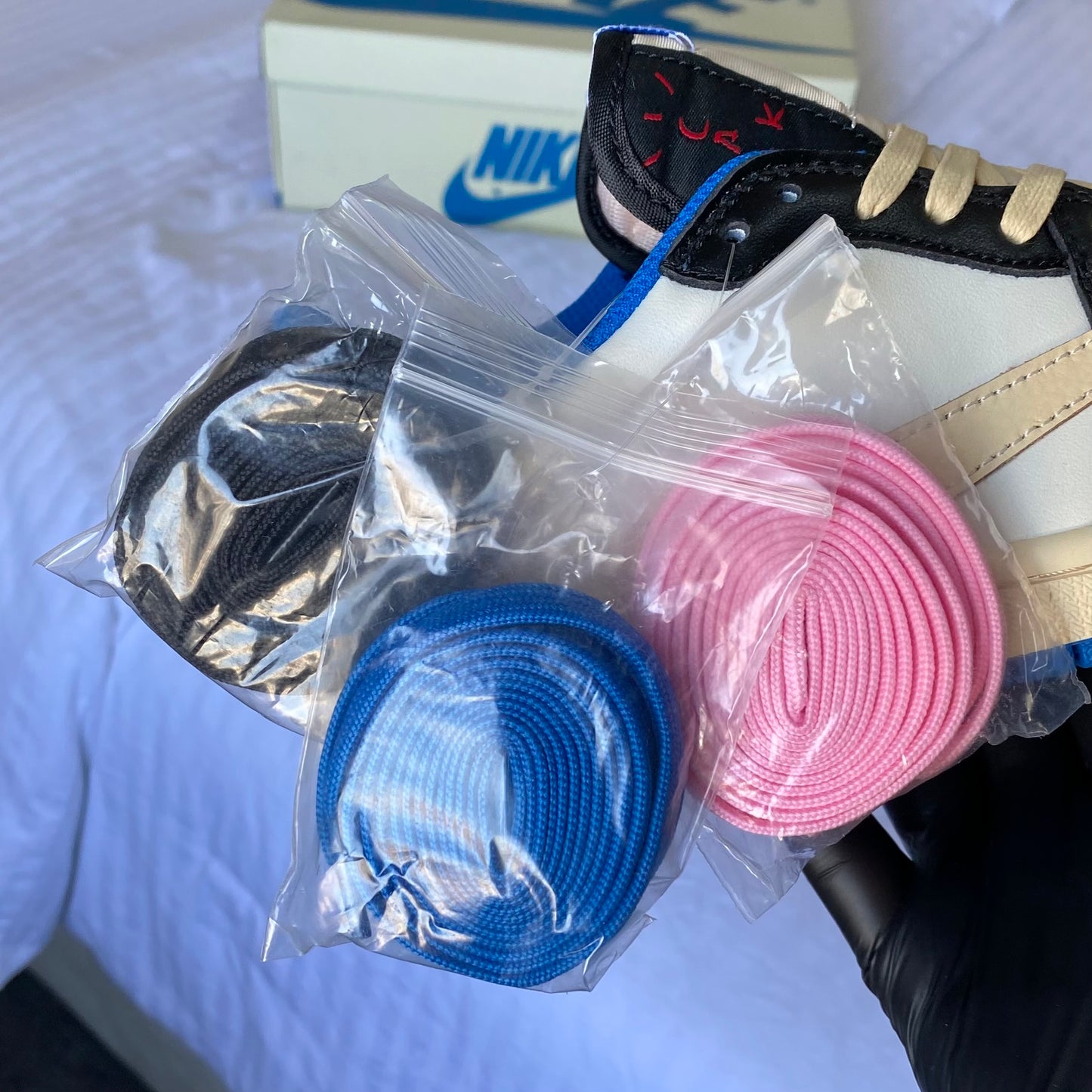 Travis Scott x Jordan 1 Low “Fragment” (Master Quality)