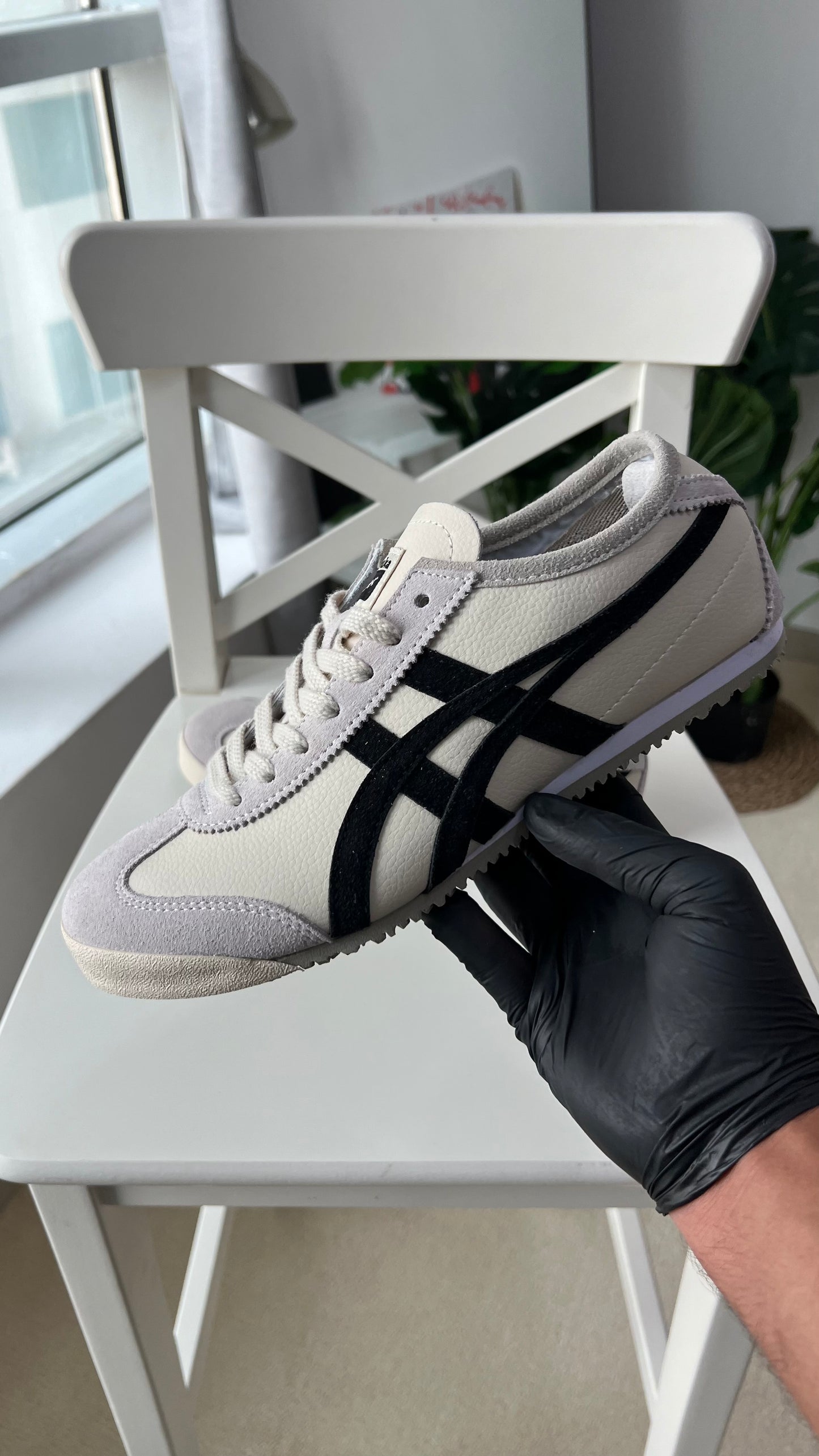 Onitsuka Tiger Mexico “White black” (Master Quality)