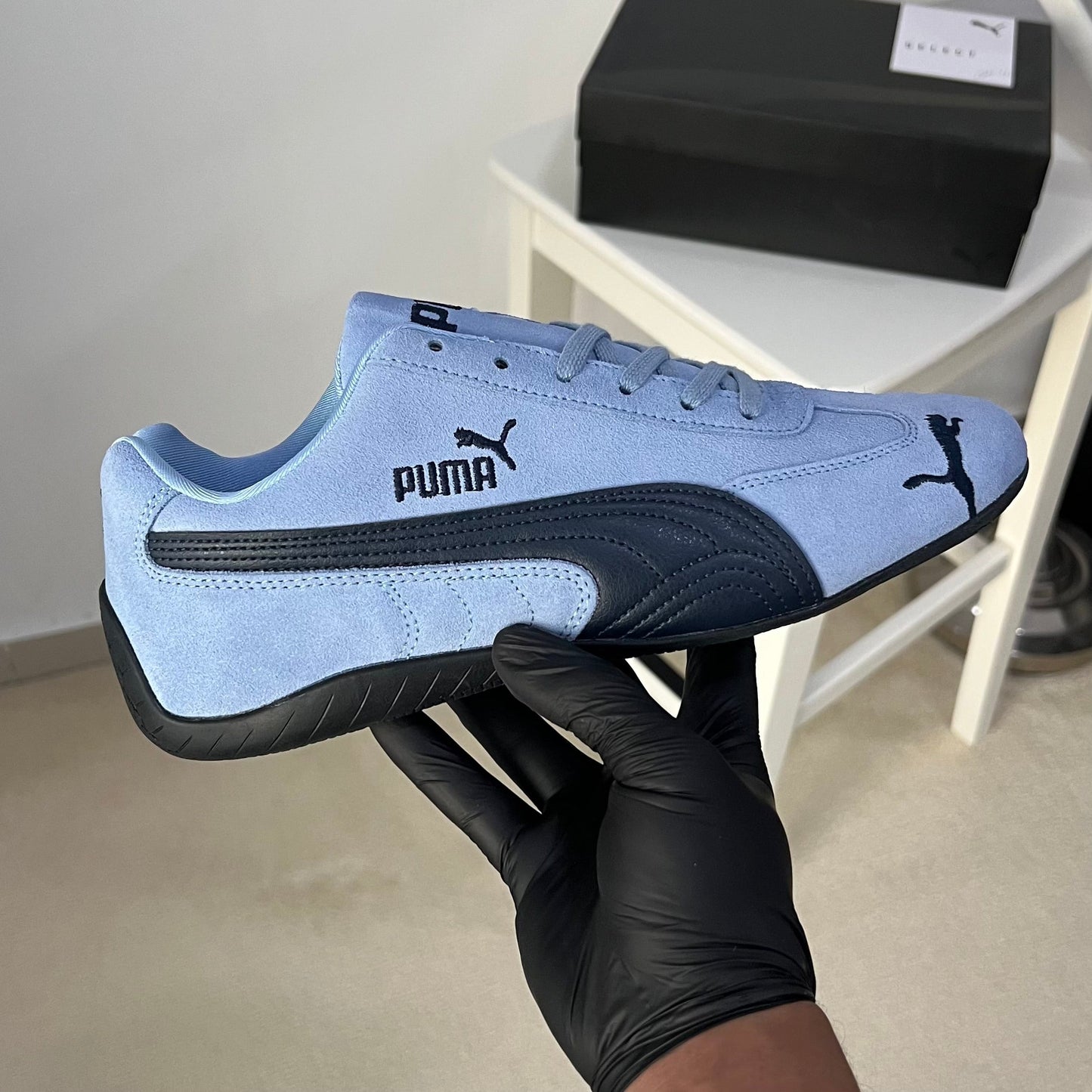 Puma Speedcat Archive "Team Light Blue/Club Navy" (Master Quality)