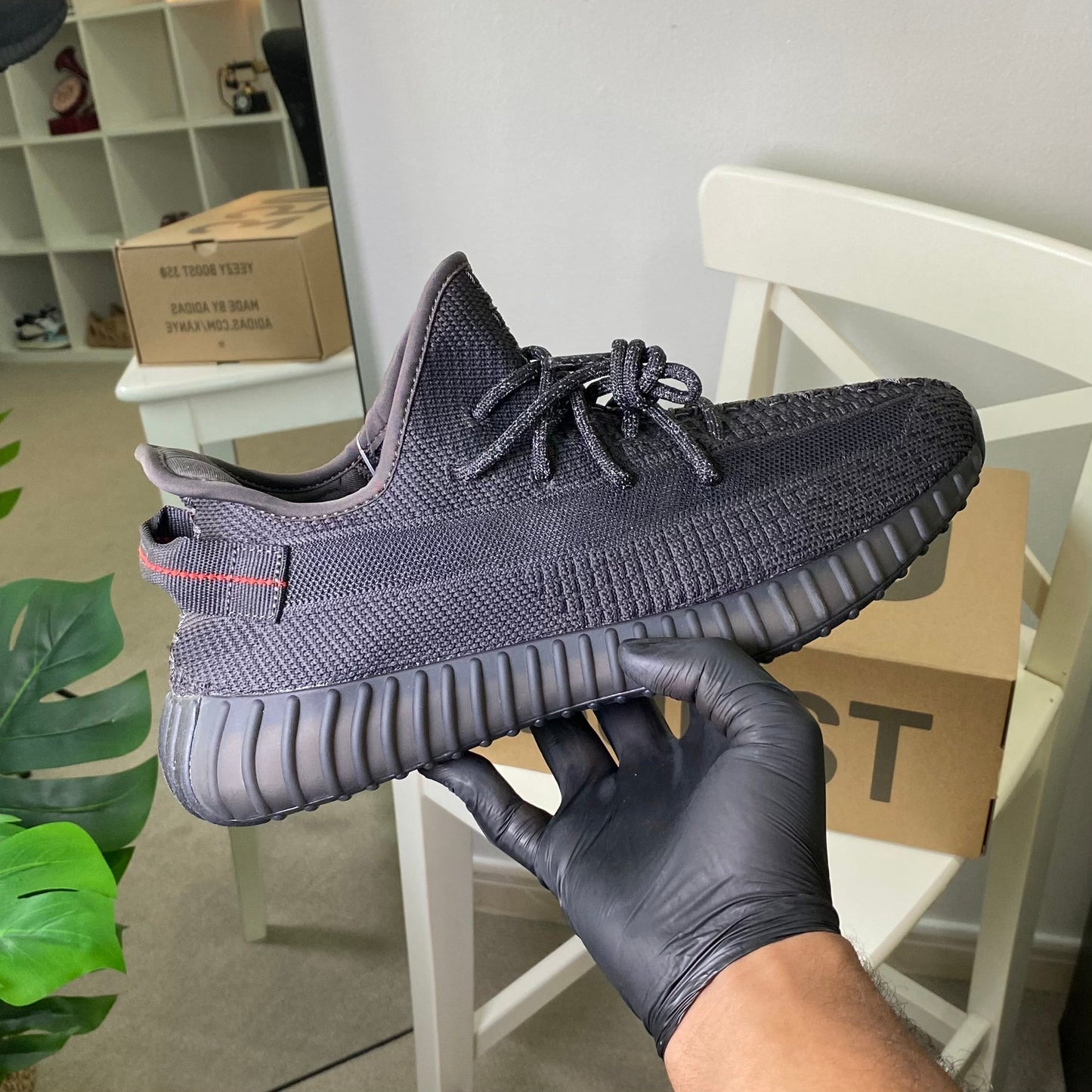 Adidas Yeezy 350 “Black” (Master Quality)