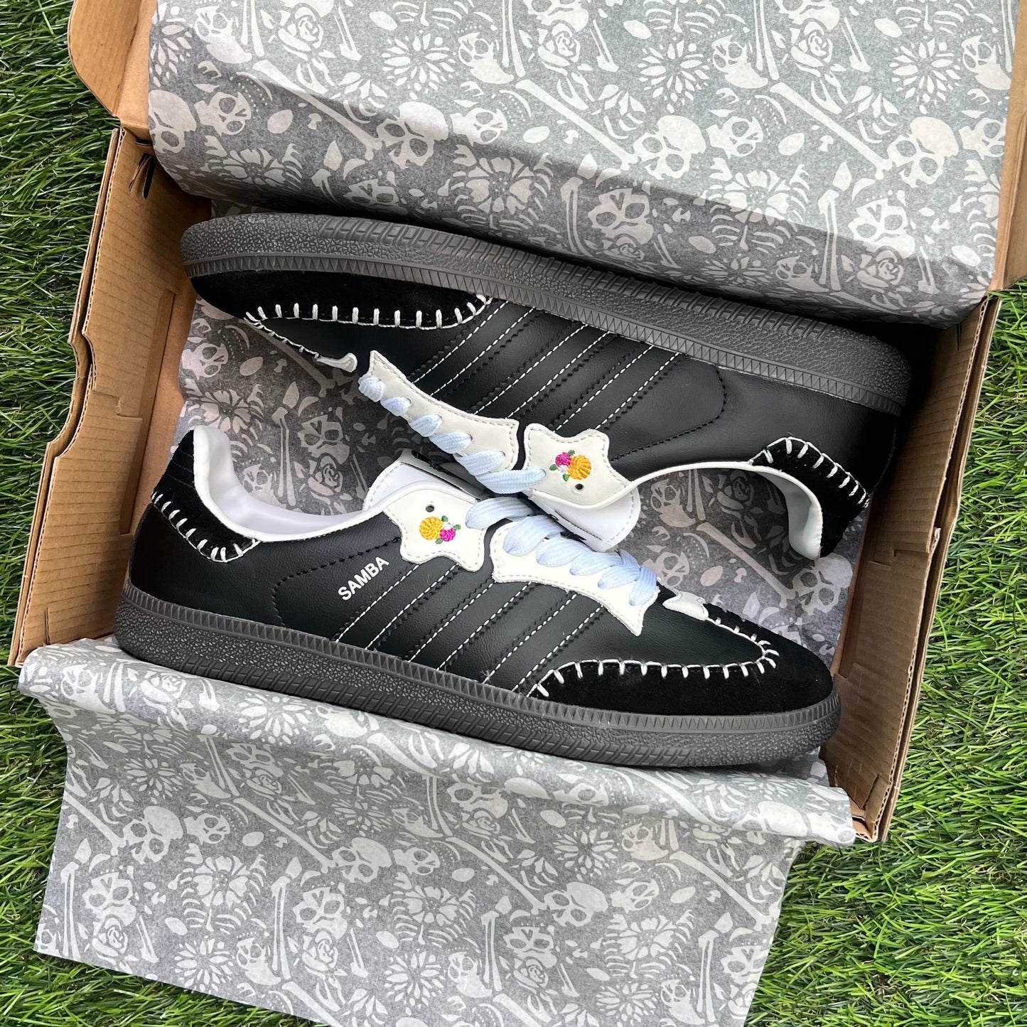 Adidas Samba OG "Día De Los Muertos - Black" (Master Quality)