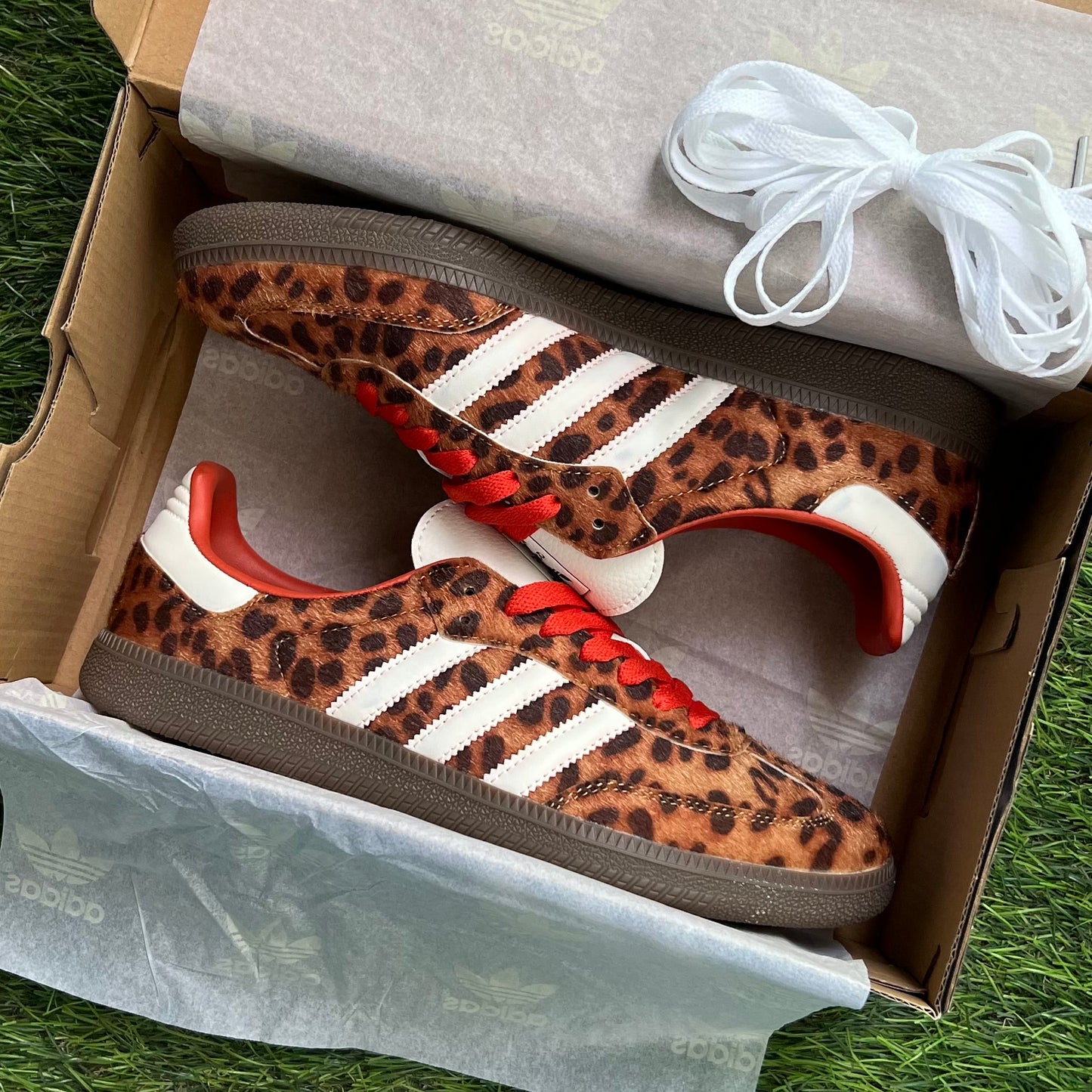 Adidas Samba OG “Preloved Red Leopard” (Master Quality)