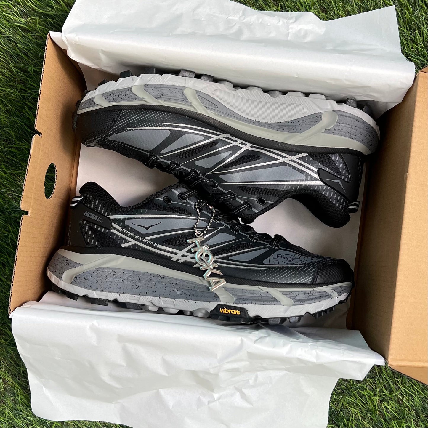 Hoka One One Mafate Speed 2 “Black Castlerock” (Master Quality)