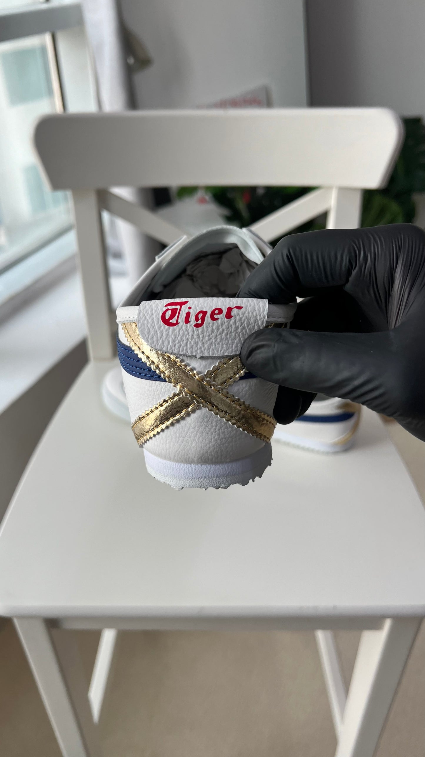 Onitsuka Mexico 66 “White Blue Red Metallic Gold” (Master Quality)