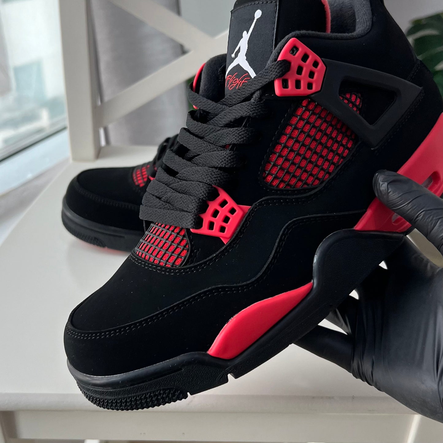 Air Jordan 4 “Red Thunder” (MASTER QUALITY)