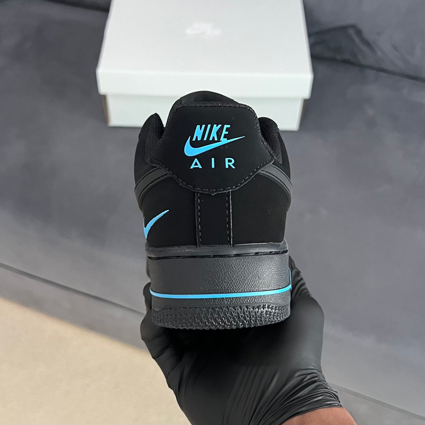 Air Force 1 “Black University Blue”