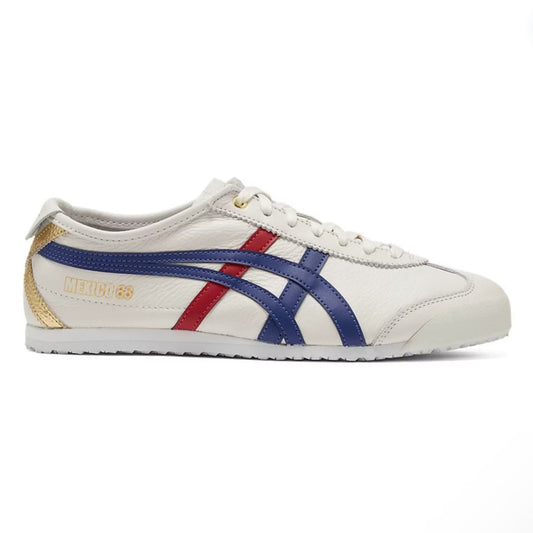 Onitsuka Mexico 66 “White Blue Red Metallic Gold” (Master Quality)