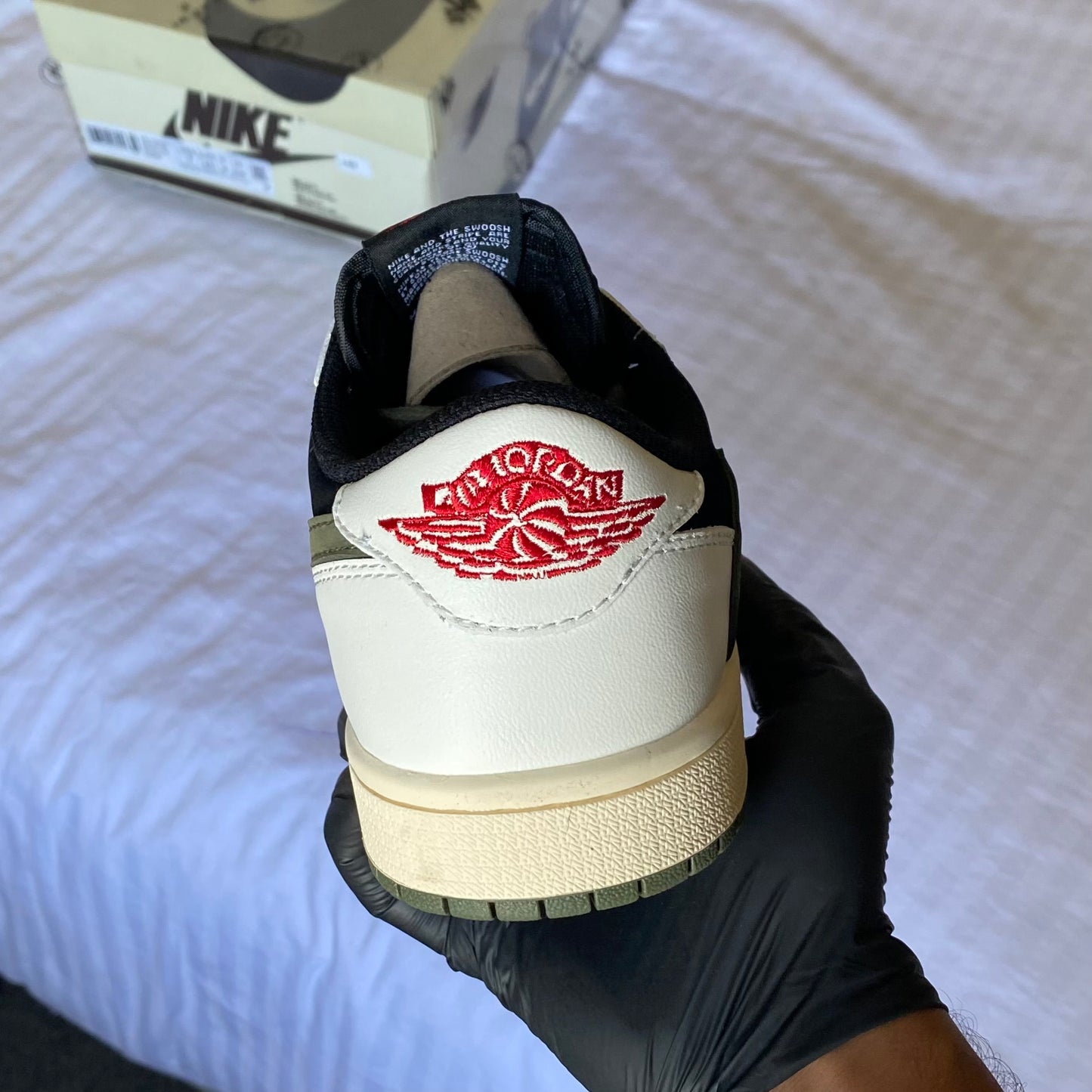 Travis Scott x Jordan 1 Low “Olive” (Master Quality)