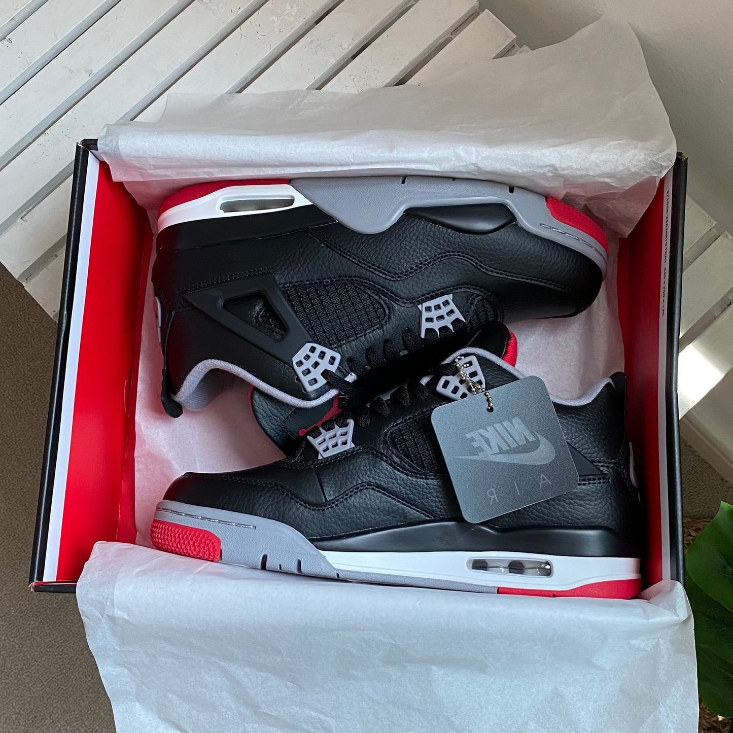 Air Jordan 4 “Bred Reimagined” (Master Quality)