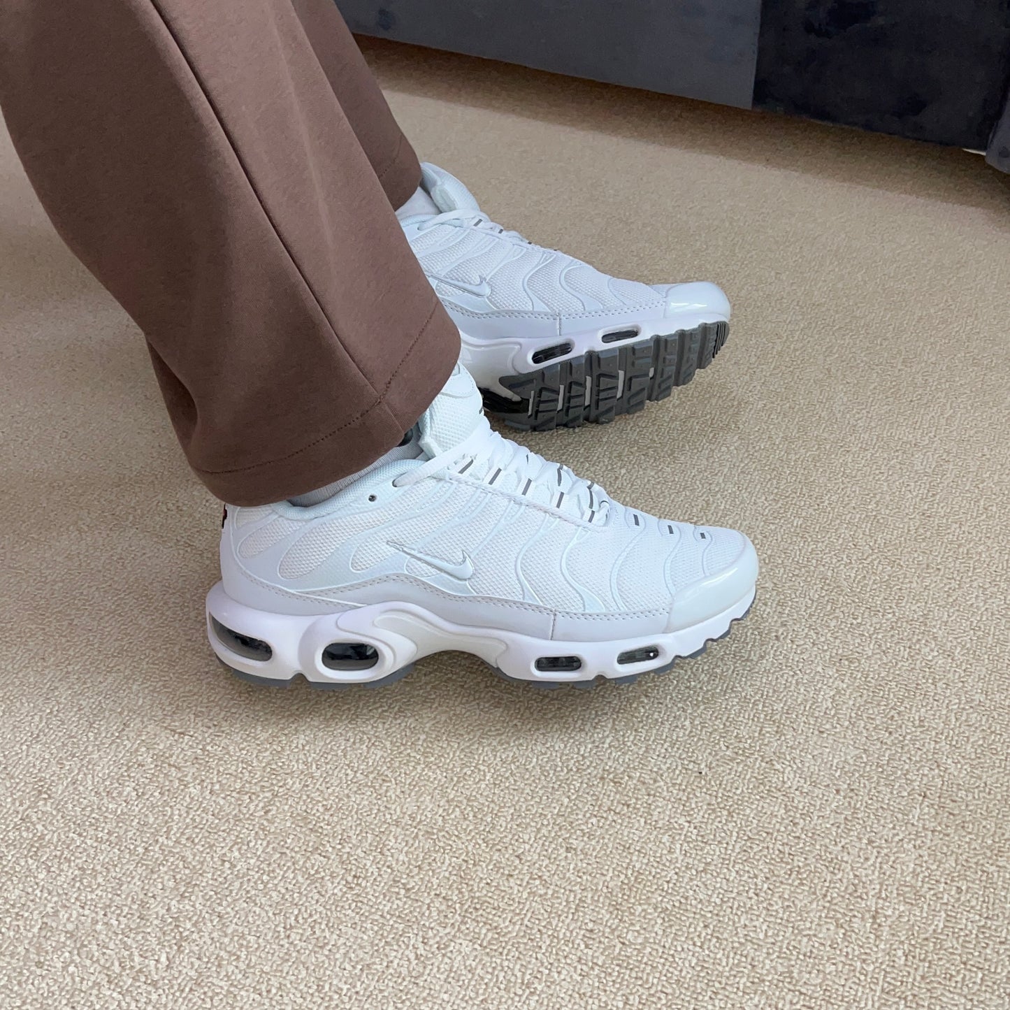Nike Air Max Plus “Triple White” (Master Quality)
