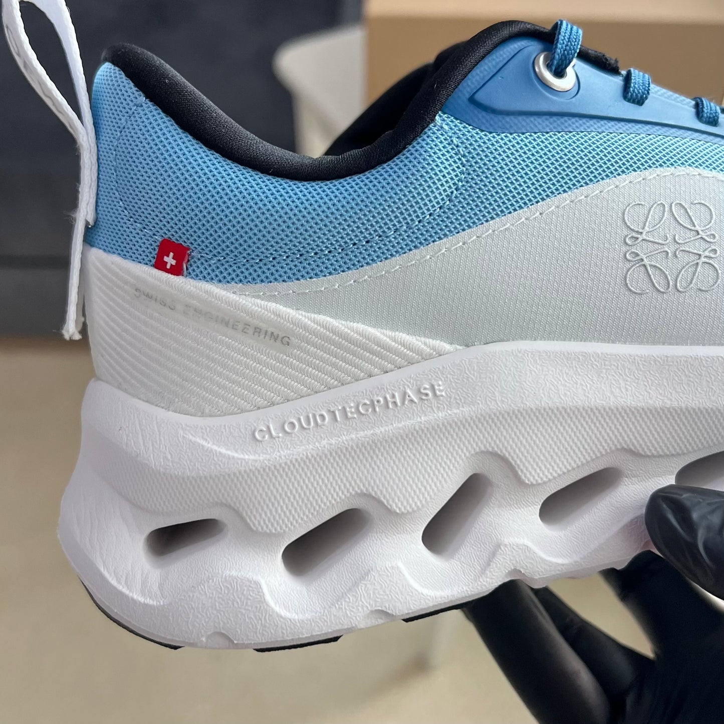 On Running Cloudtilt x Loewe “White Blue” (MASTER QUALITY)