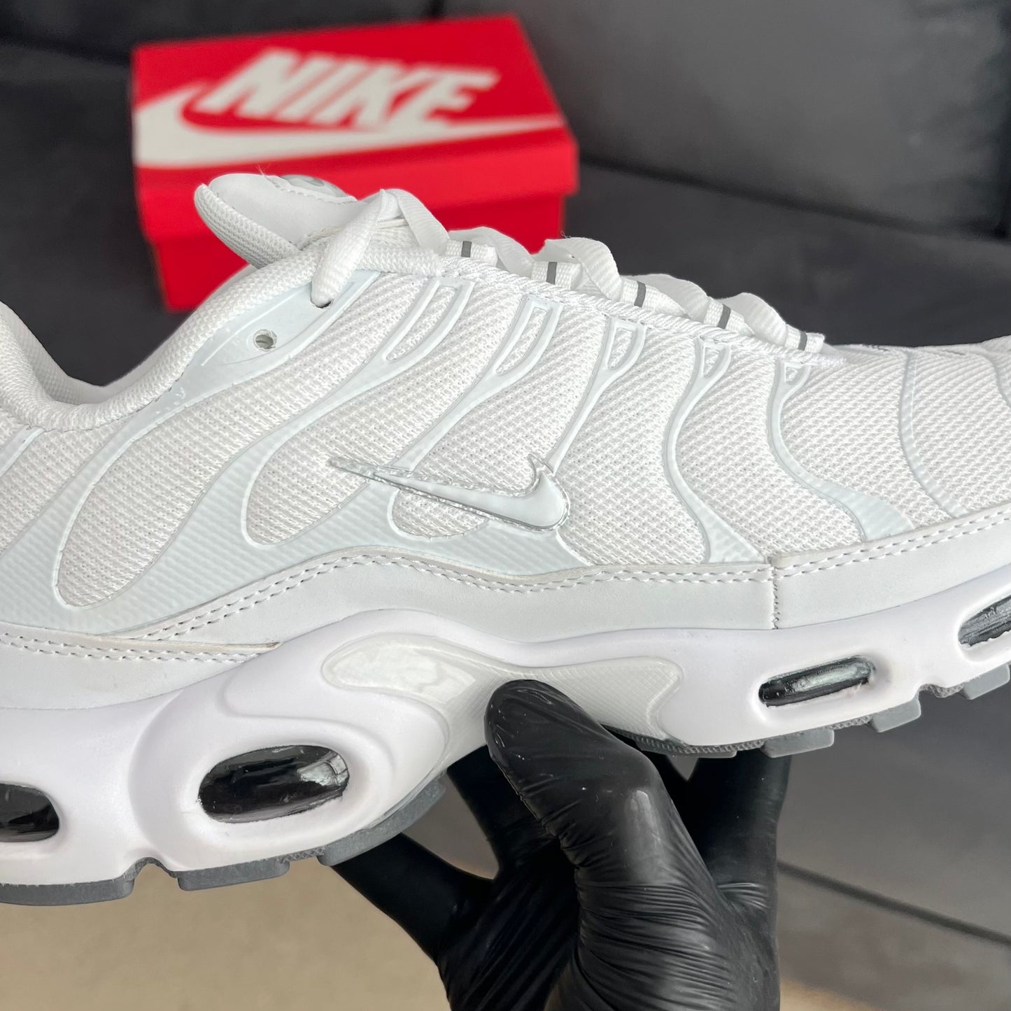 Nike Air Max Plus “Triple White” (Master Quality)