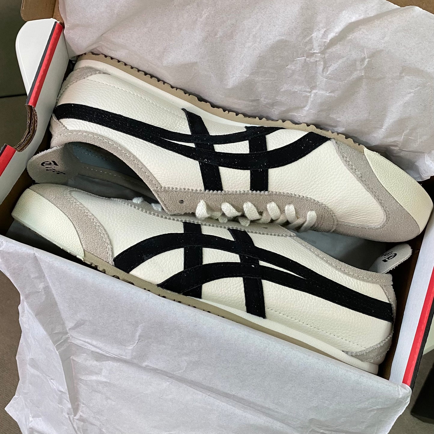 Onitsuka Tiger Mexico “White black” (Master Quality)