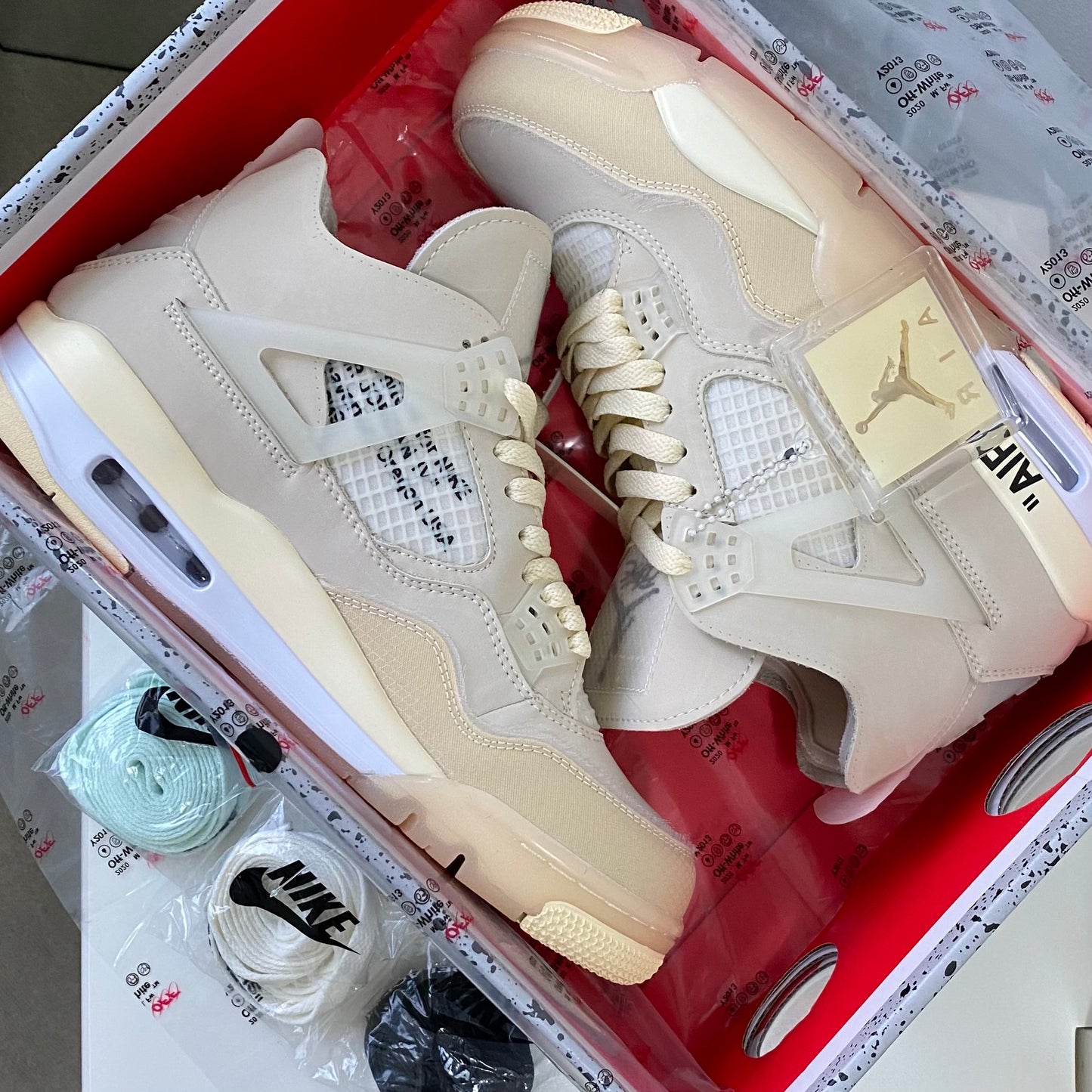 Air Jordan 4 “Off White” (MASTER QUALITY)