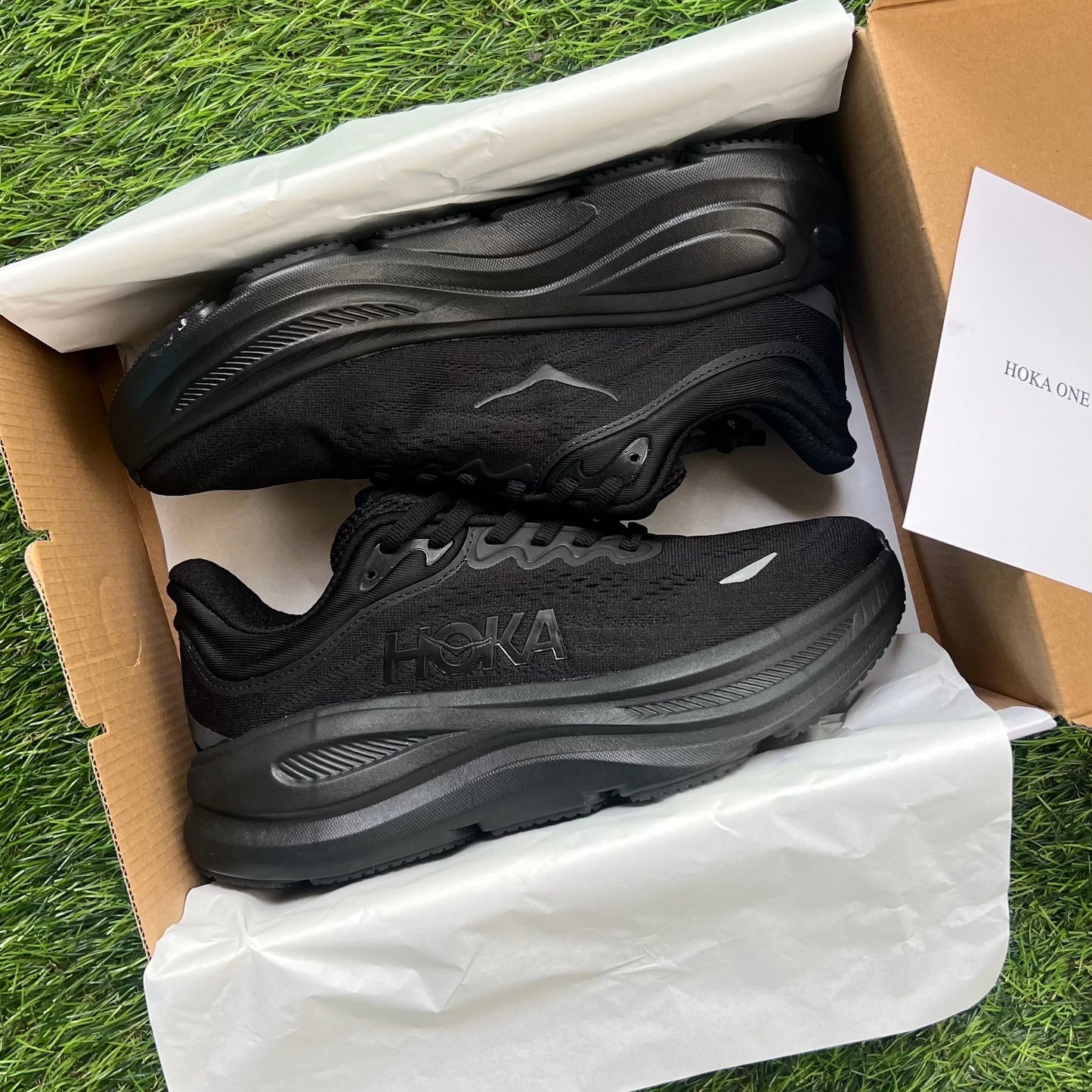 Hoka One One Bondi 9 “Triple Black” (Master Quality)