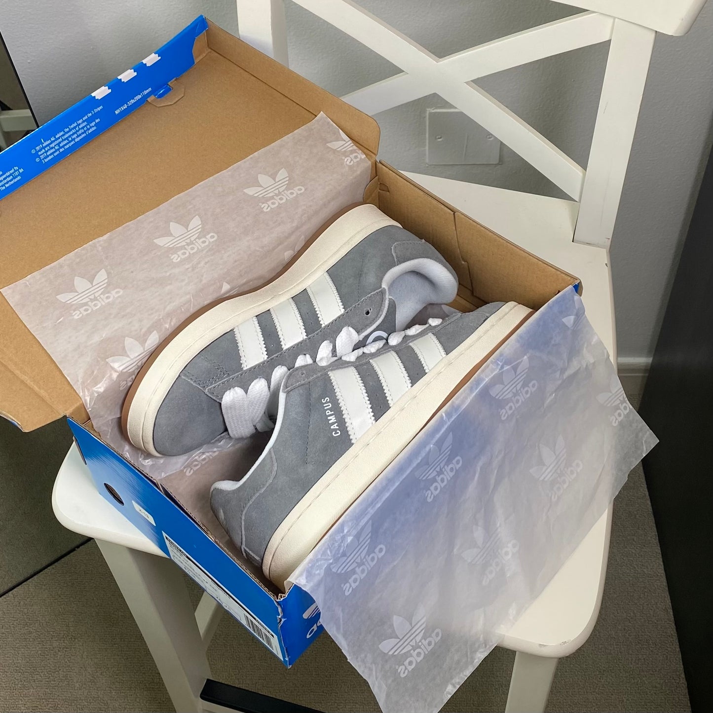 Adidas Campus 00s “Grey White” (Master Quality)