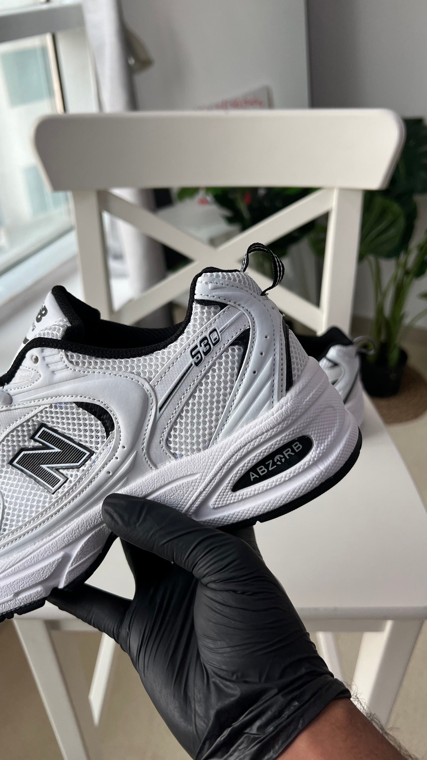New Balance 530 “White Black” (Master Quality)