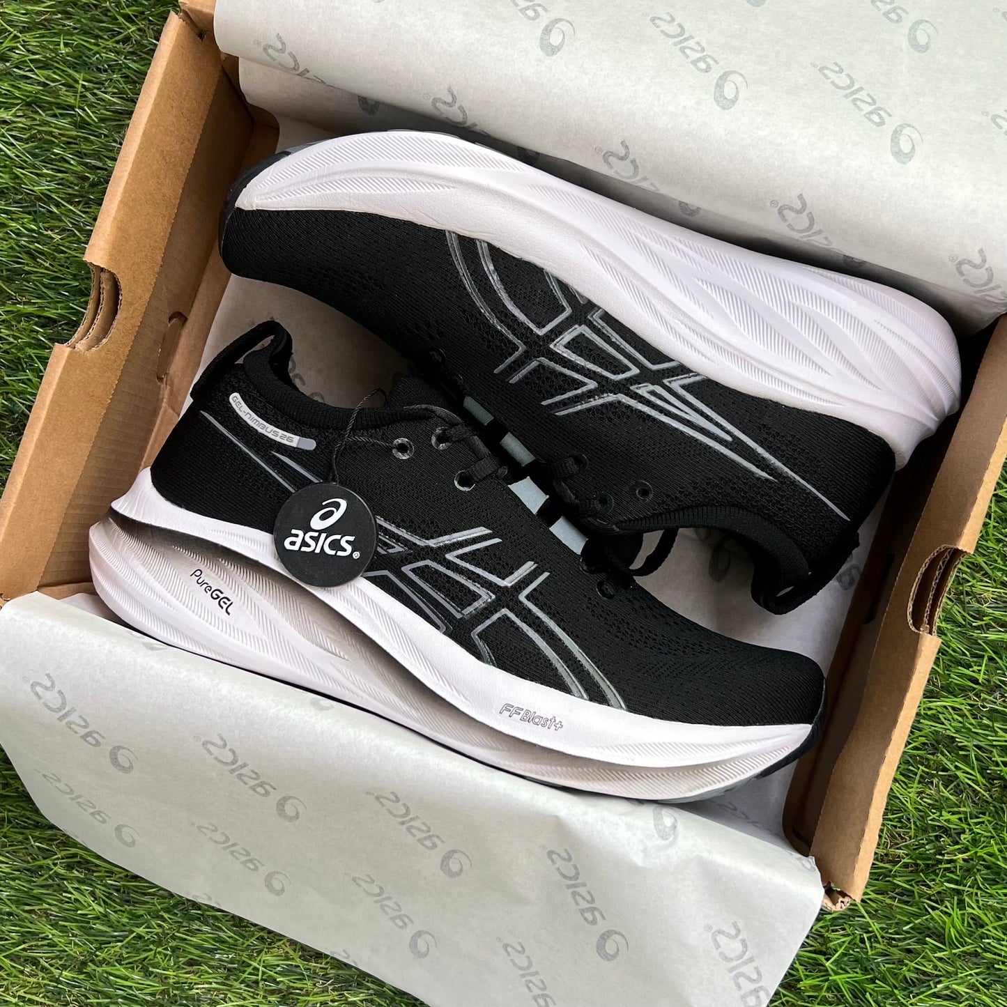 ASICS Gel-Nimbus 26 “Black/White” (Master Quality)