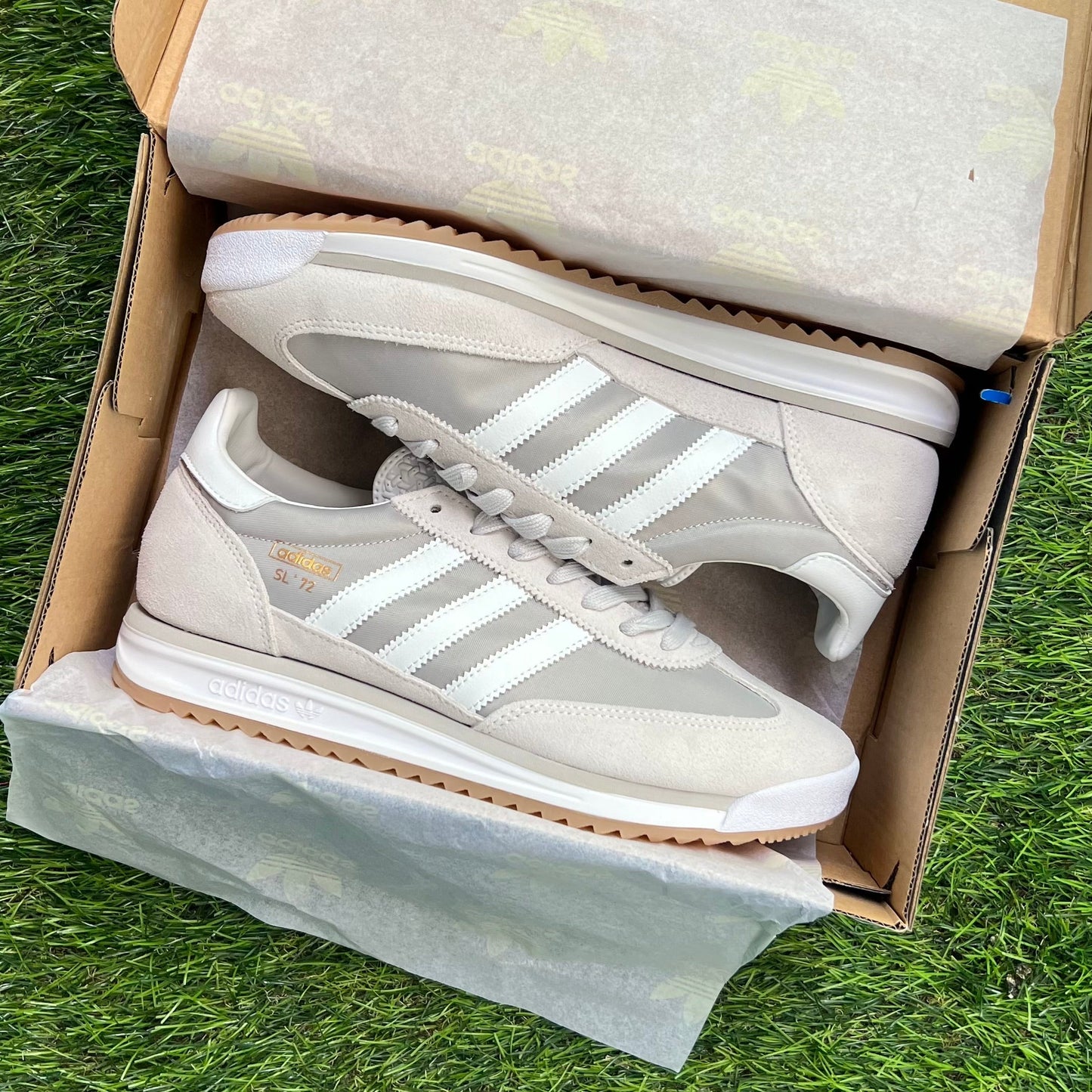 Adidas SL 72 RS “Grey White Crystal White” (Master Quality)