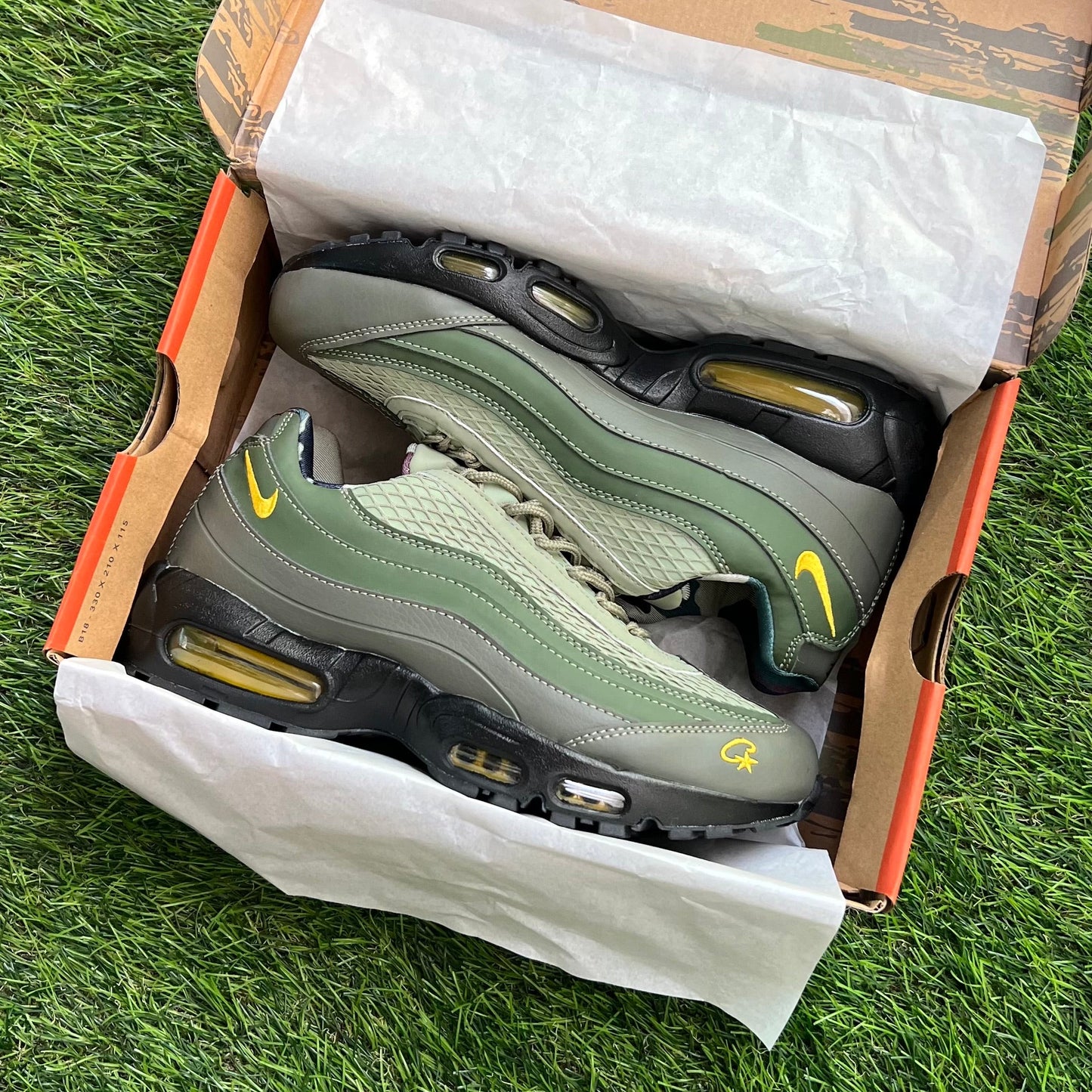 Corteiz x Nike Air Max 95 SP 'RULES THE WORLD' “gutta green” (Master Quality)