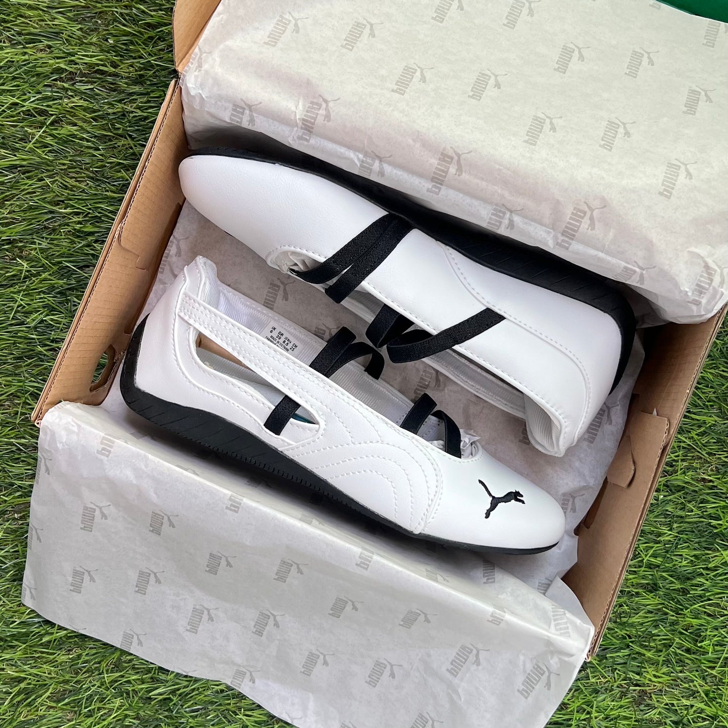 Puma Speedcat Ballet Leather “White Black” (Master Quality)