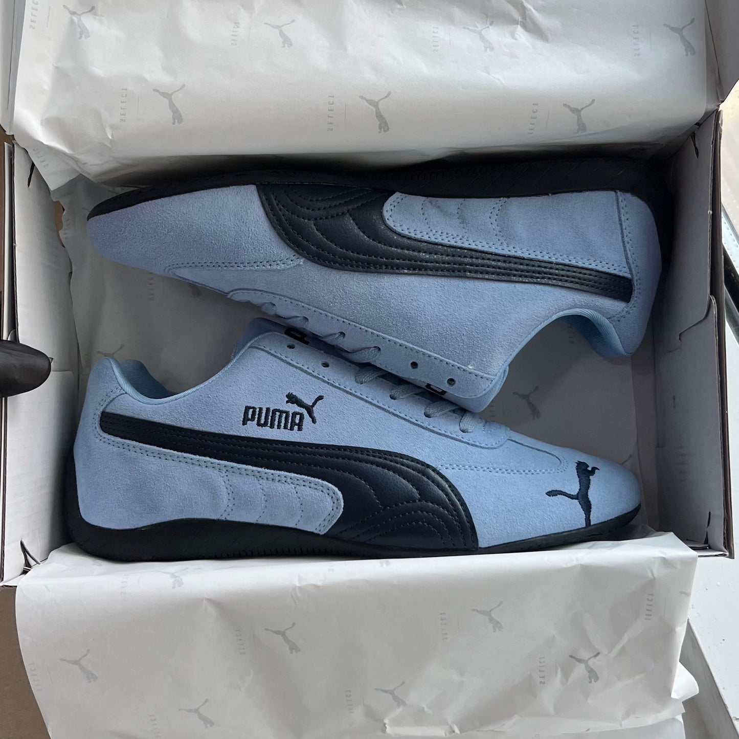 Puma Speedcat Archive "Team Light Blue/Club Navy" (Master Quality)