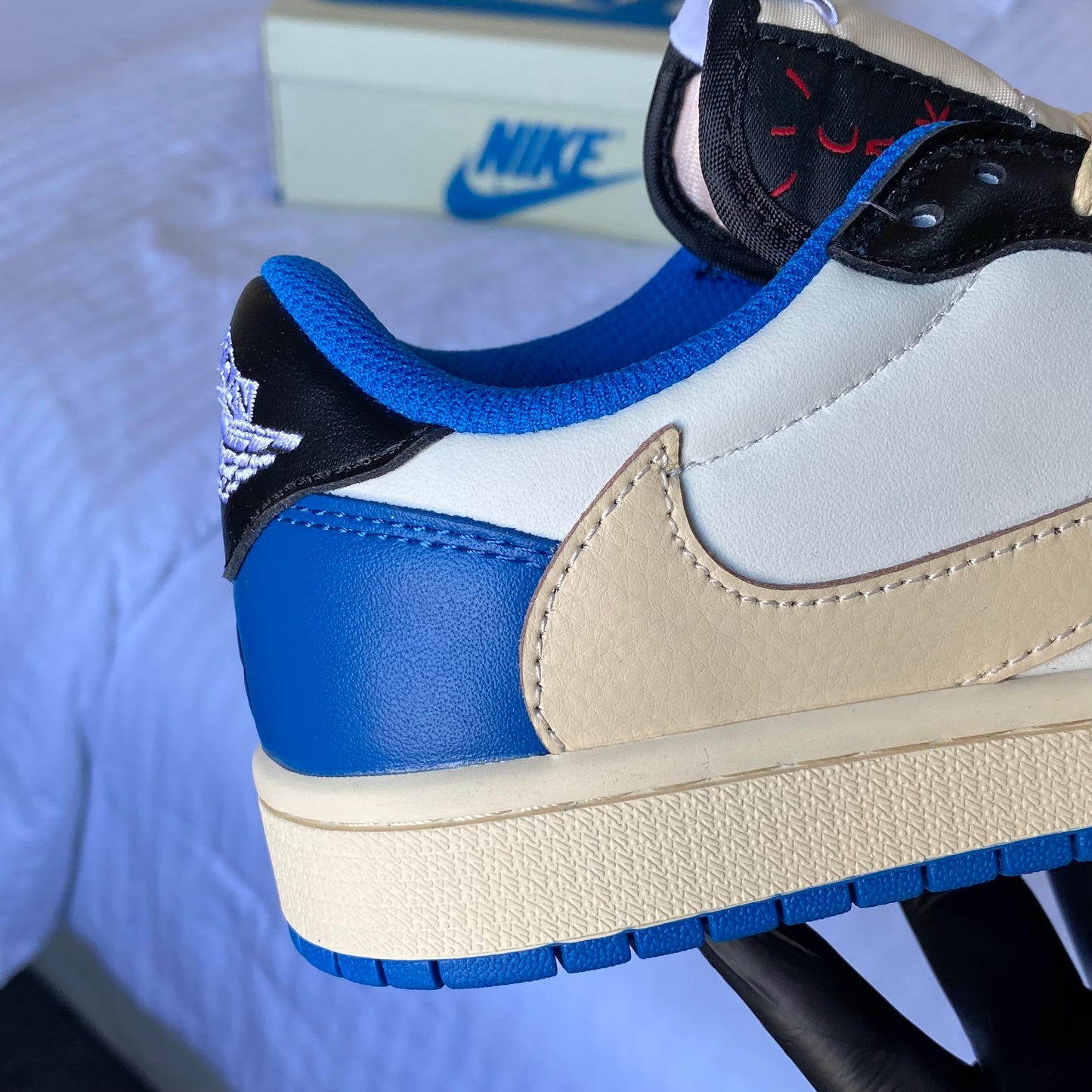 Travis Scott x Jordan 1 Low “Fragment” (Master Quality)