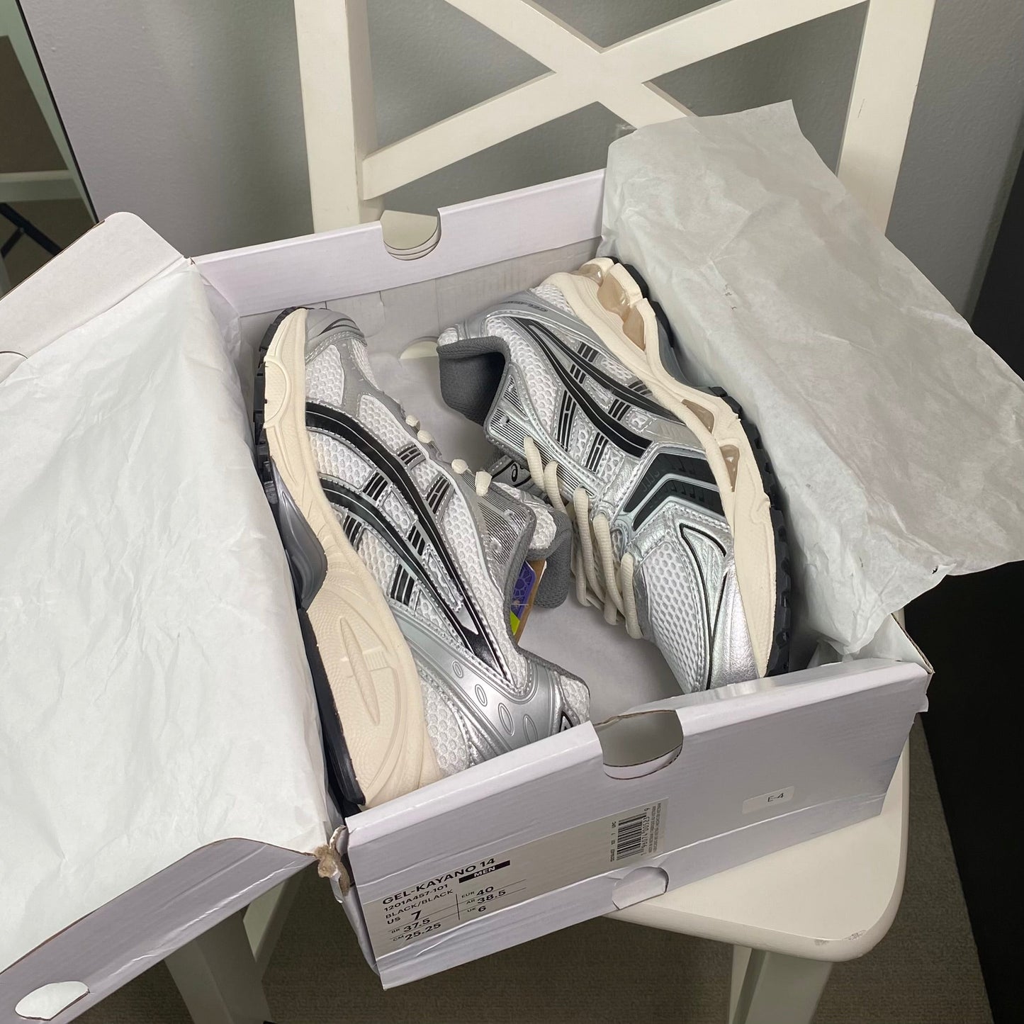 ASICS Gel-Kayano 14 JJJJound “Silver Black” (Master Quality)