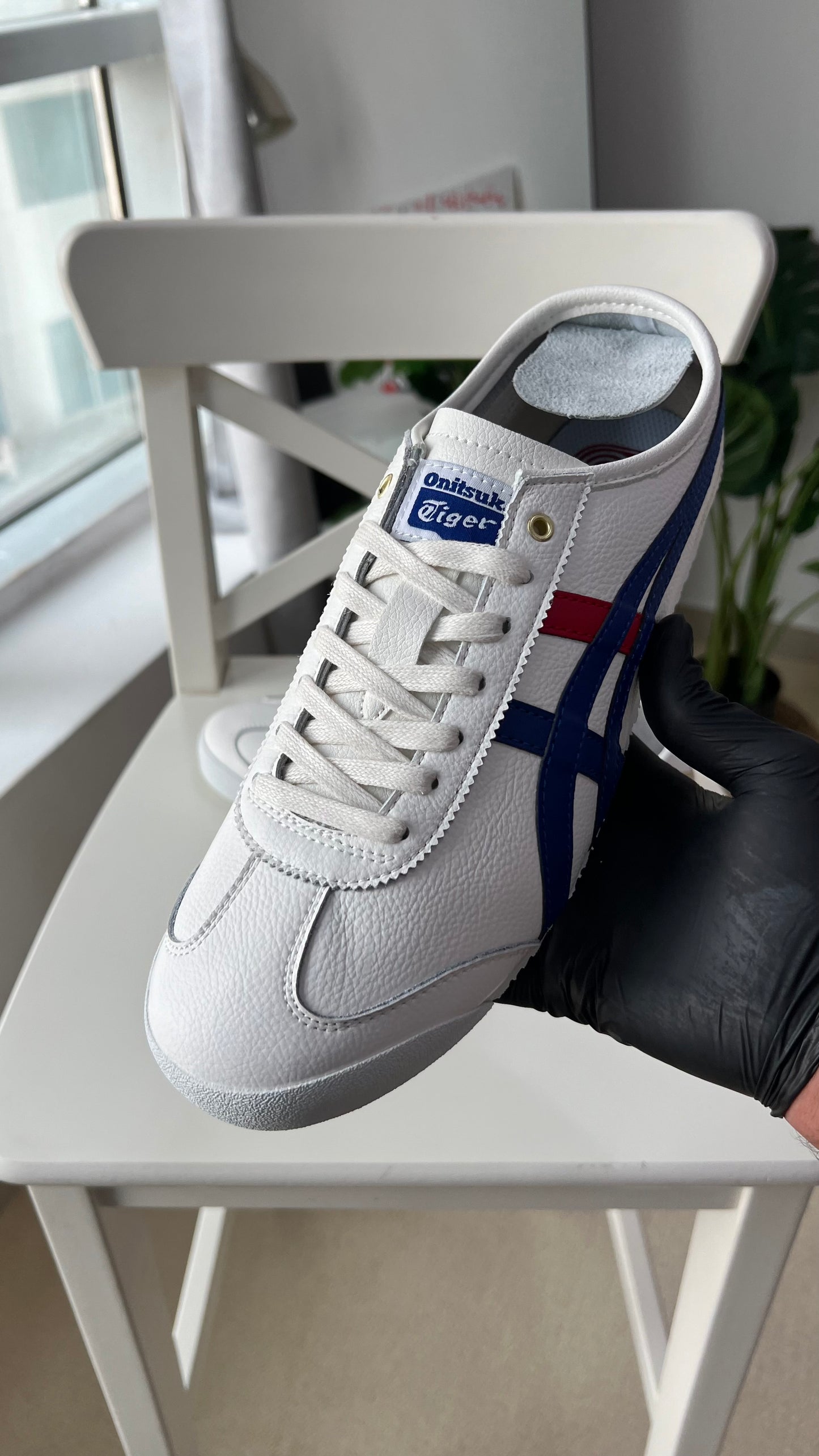 Onitsuka Mexico 66 “White Blue Red Metallic Gold” (Master Quality)