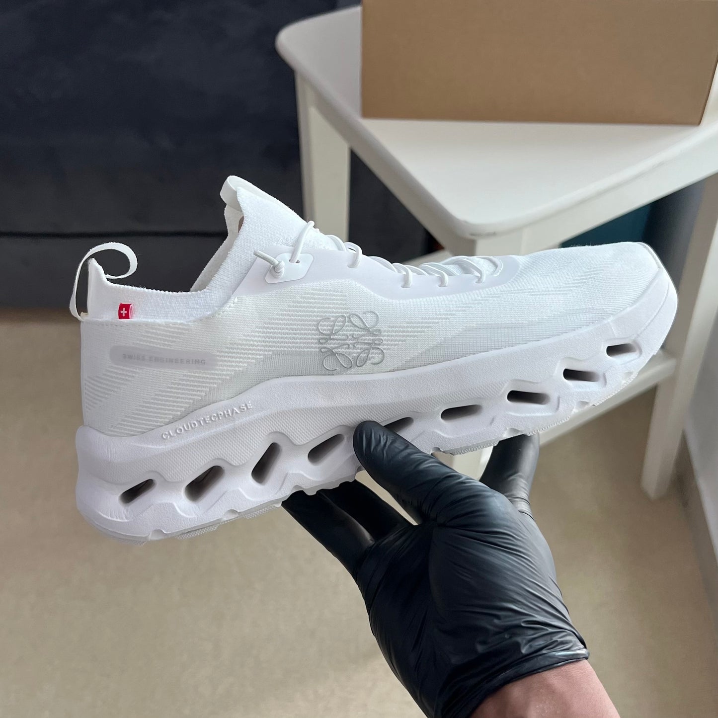 On Running Cloudtilt x Loewe “All White” (MASTER QUALITY)