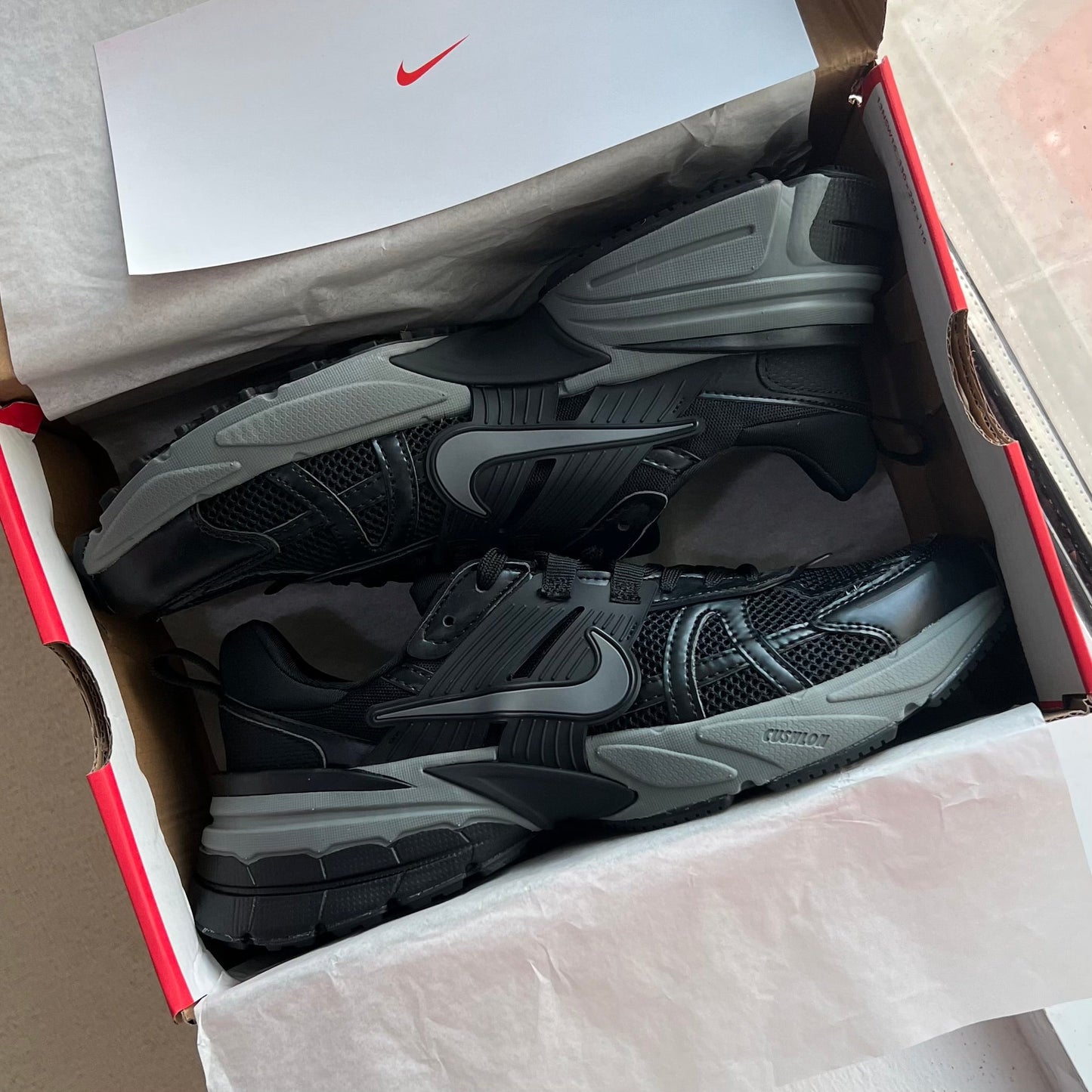 Nike V2K Run “Triple Black” (Master Quality)
