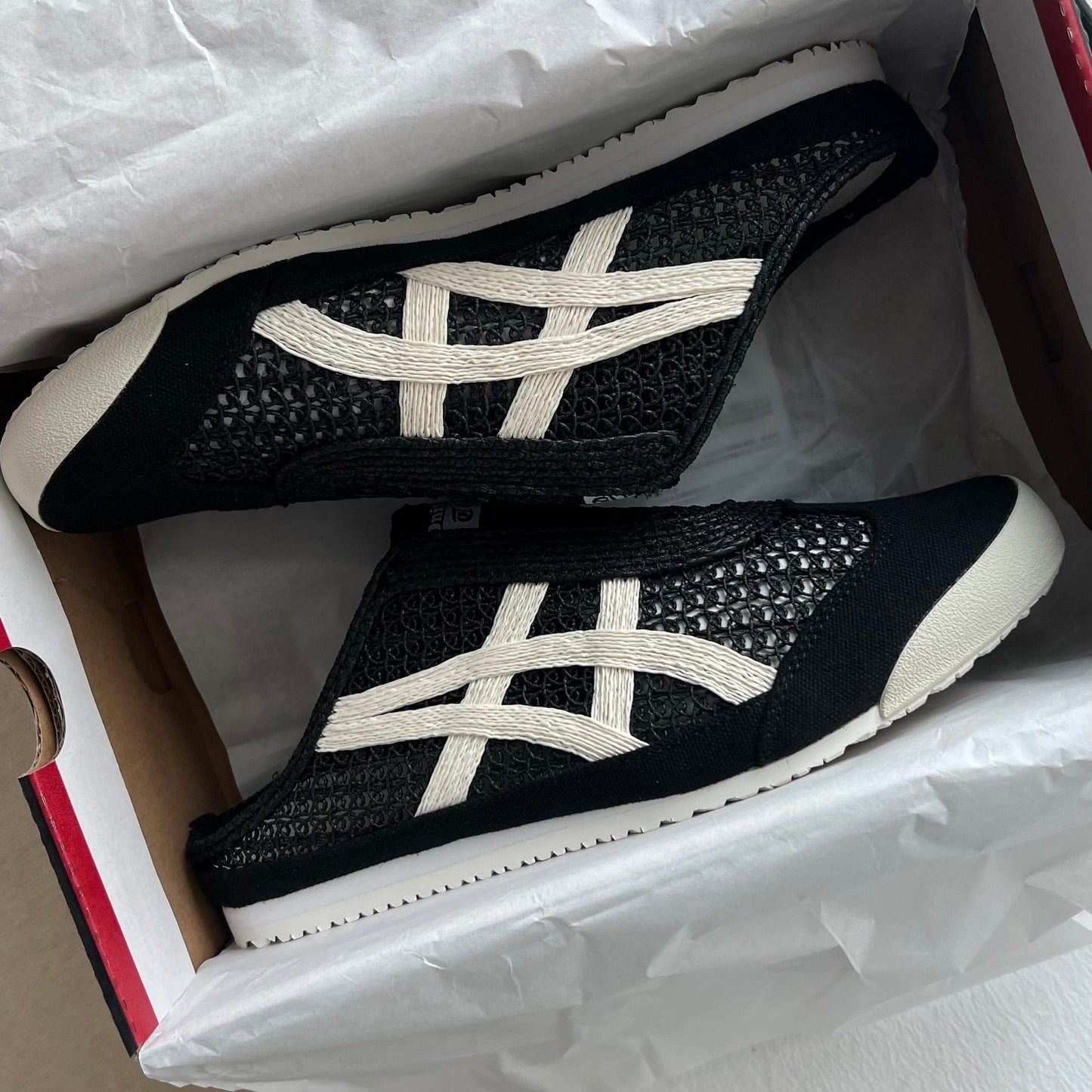 Onitsuka Tiger Mexico 66 Sabot “Black Cream” (Master Quality)