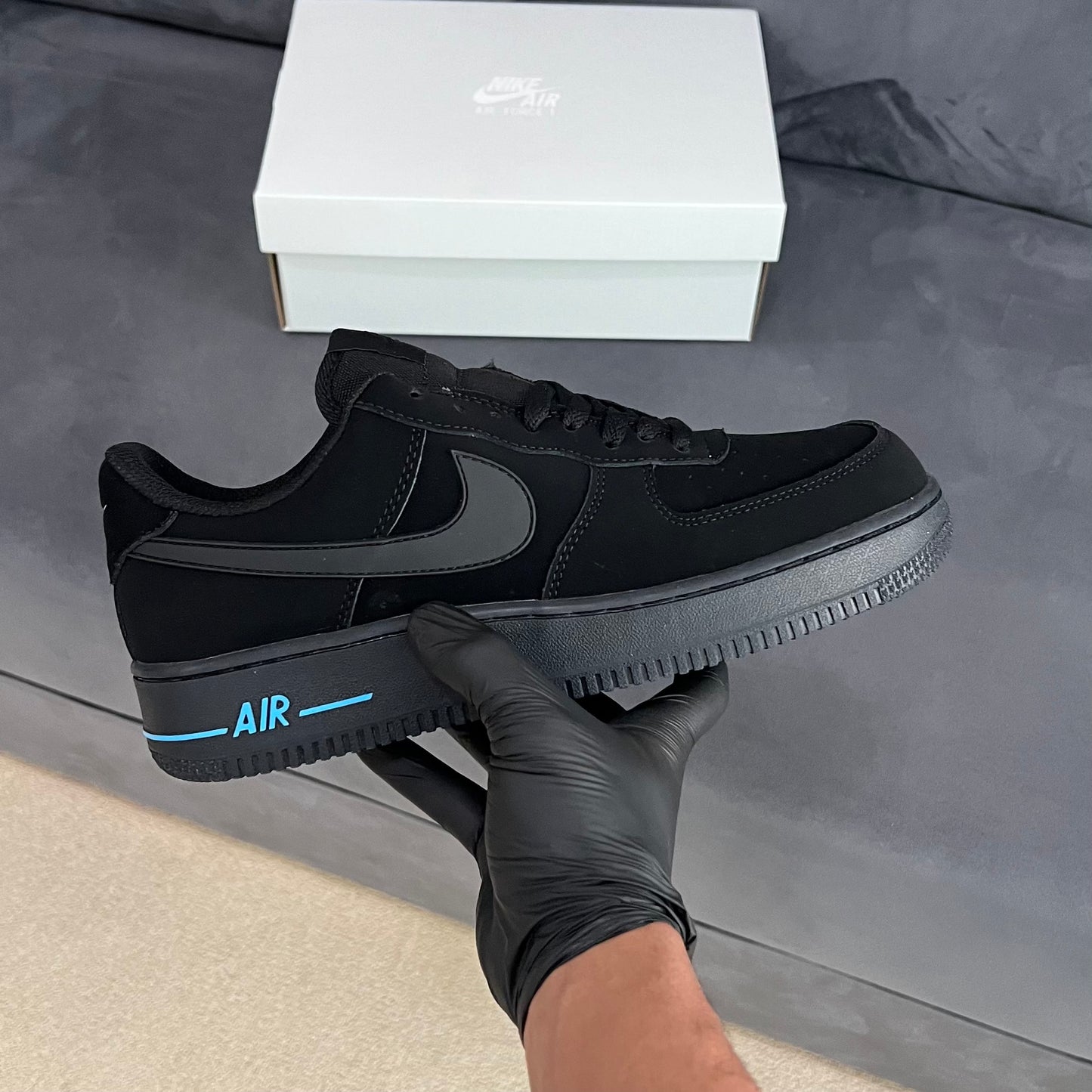 Air Force 1 “Black University Blue”