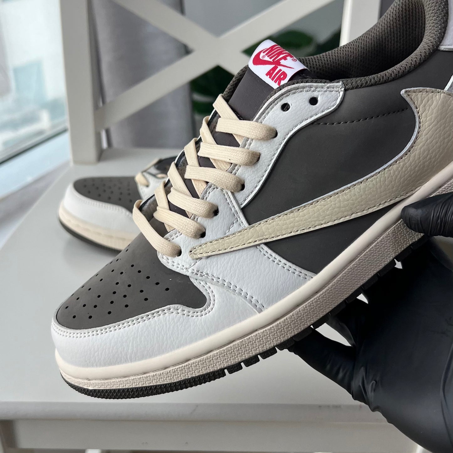 Travis Scott x Jordan 1 Low “Reverse Mocha” (Master Quality)
