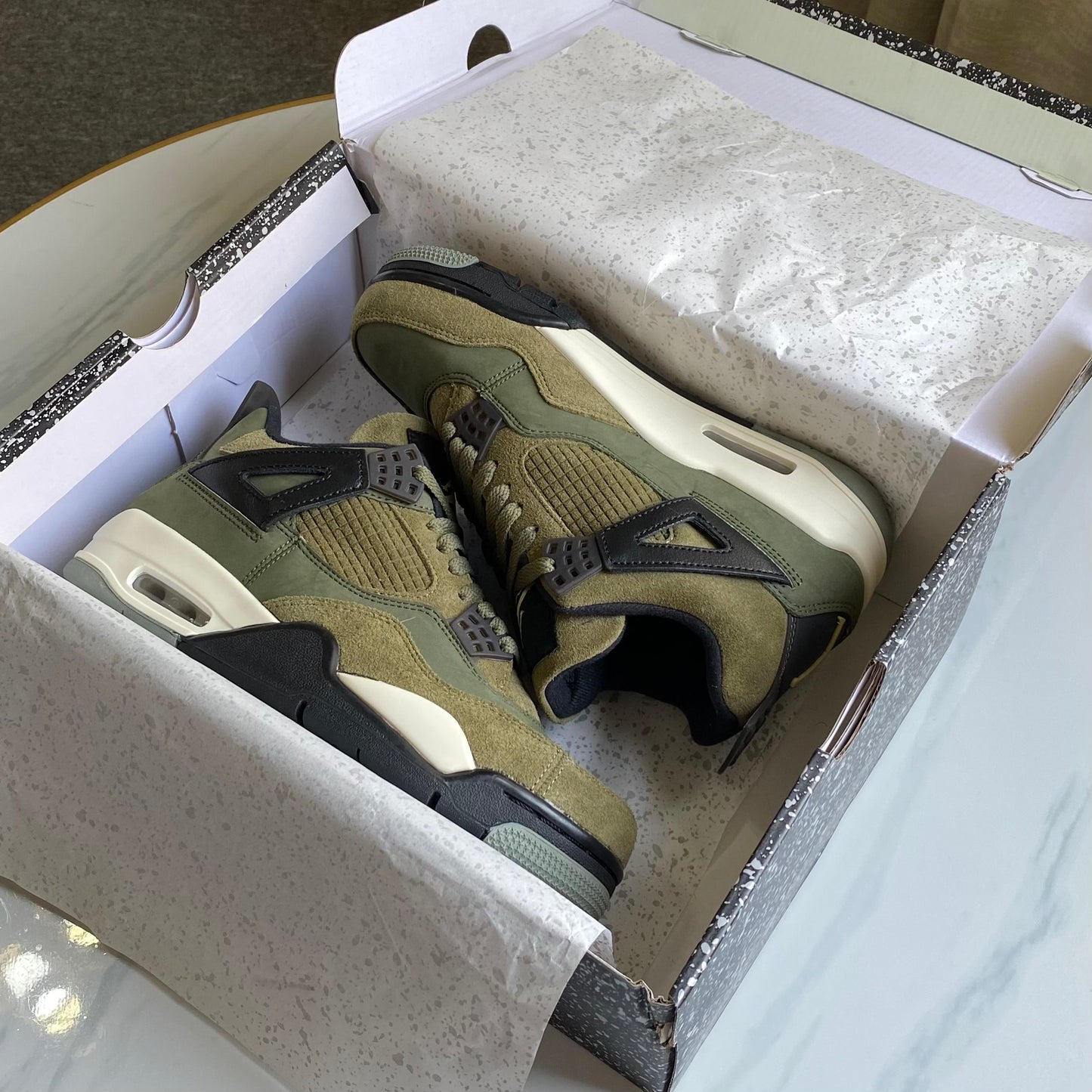 Air Jordan 4 “Medium Olive ” (MASTER QUALITY)
