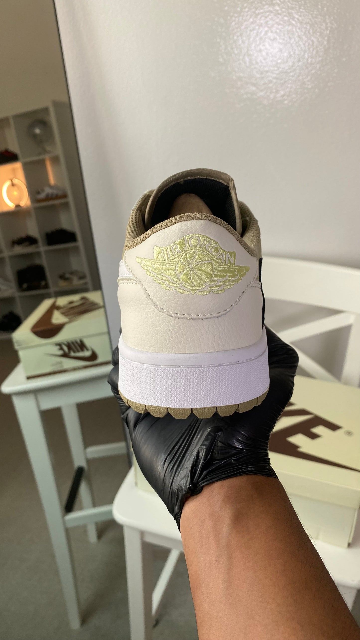 Travis Scott x Jordan 1 Low Golf “Neutral Olive” (Master Quality)