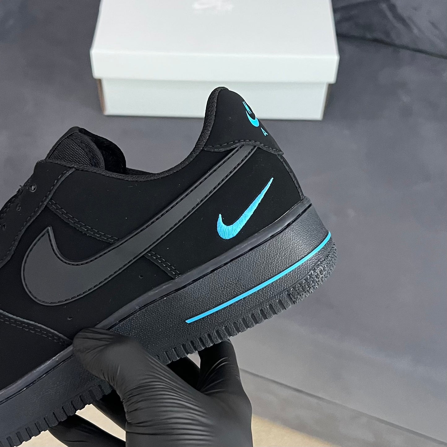 Air Force 1 “Black University Blue”